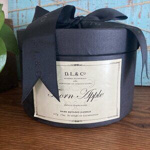 D.L. & Co. Thorn Apple 15oz RARE BOTANIC CANDLE 80 hours Illumination In Box Bow